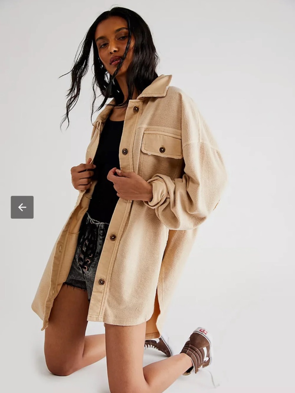 Free people Ruby Jacket- mustard seed